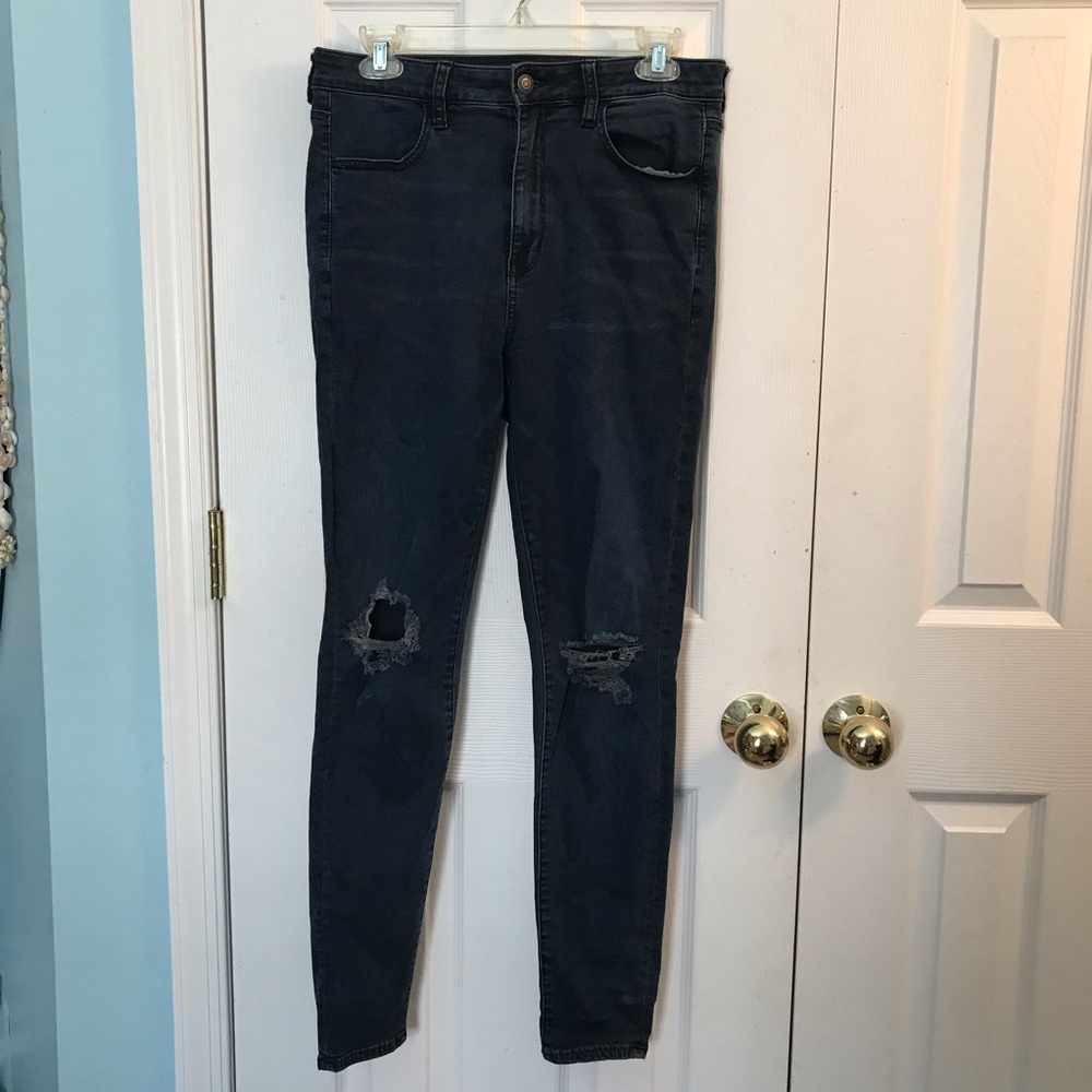 AE Super high-rise jeggings